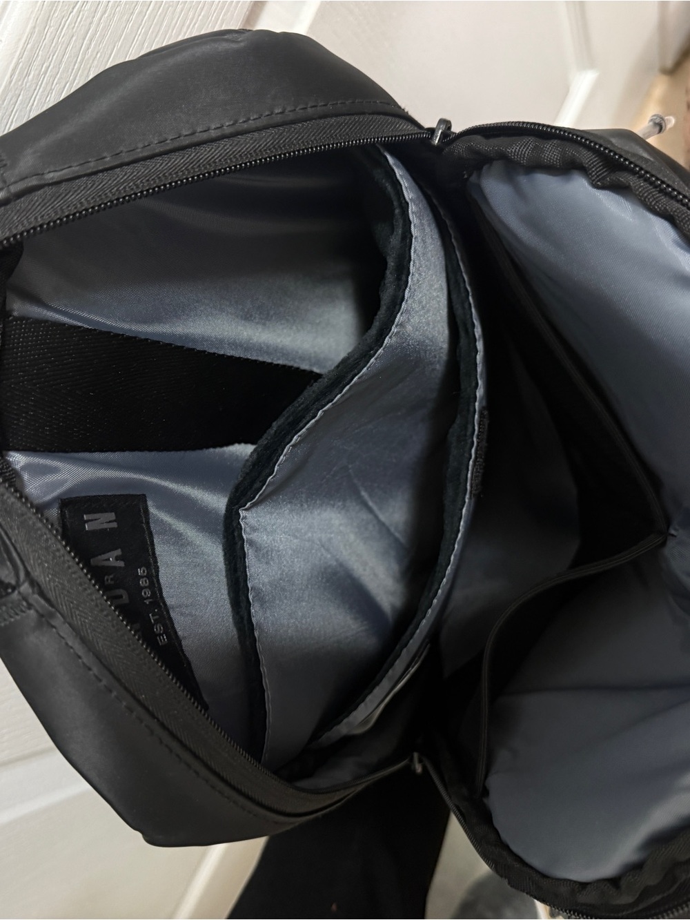 Jordan Black Men's Athletic Backpack with Subtle Jumpman - Picture 7 of 15